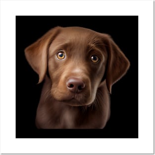 Labrador Retriever, Gift Idea For Labrador Fans, Dog Lovers, Dog Owners And As A Birthday Present Posters and Art
